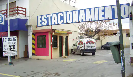 Estacionamiento impagable