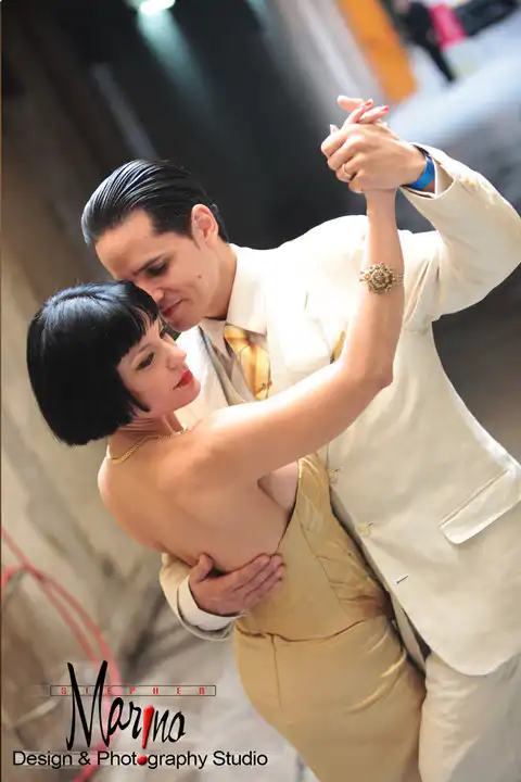 Pedro Ochoa y Andrea Brizuela