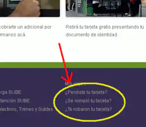 ¿Si se me pierde la SUBE?