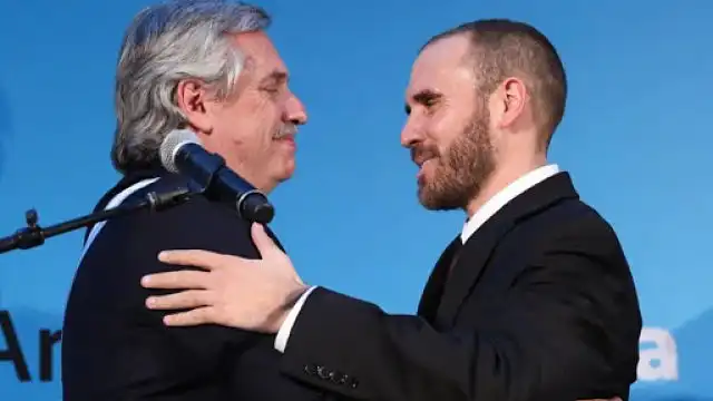 Alberto Fernandez y Martin Guzman Bonistas y FMI