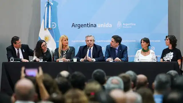 Alberto Fernandez y Nicolas Trotta Coronavirus