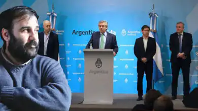 Alberto Fernandez y el virus