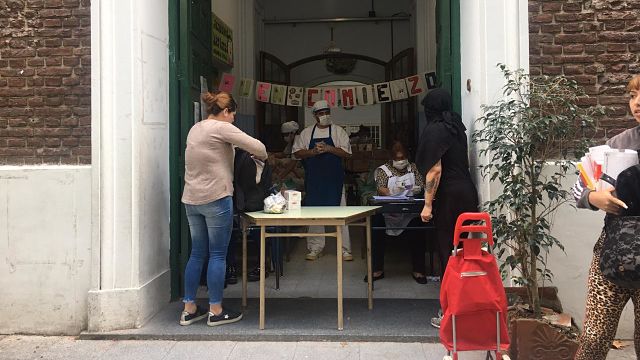 Ciudad de Buenos Aires Entrega de canastas escolares