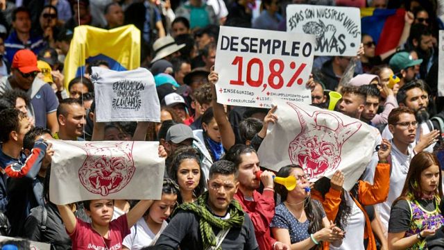 Colombia Protestas contra Ivan Duque