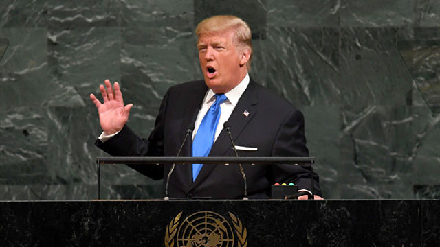 Donald Trump Asamblea General de Naciones Unidas 2018