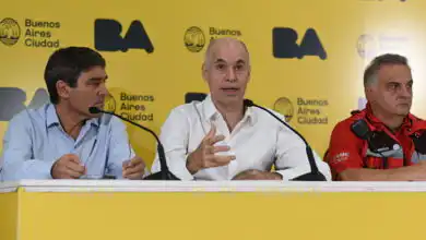 Horacio Rodriguez Larreta Fernán Quiros y Alberto Crescenti Coronavirus