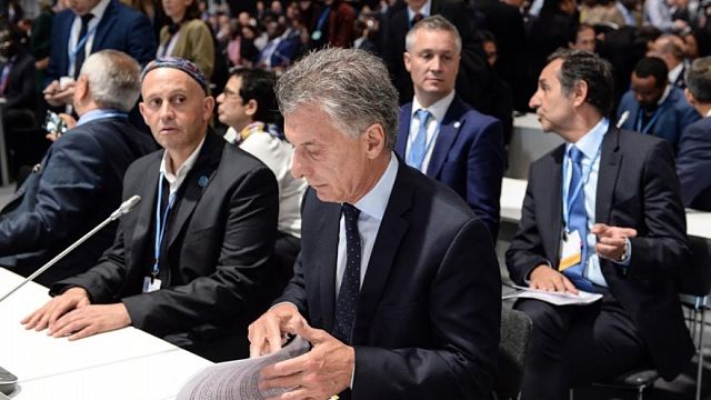 Mauricio Macri Cumbre sobre el cambio climatico 2019