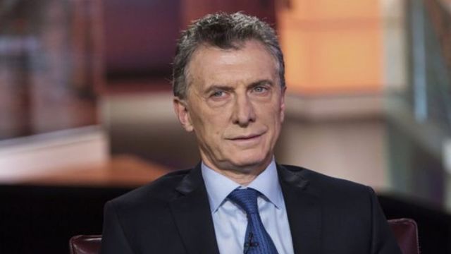 Mauricio Macri Previo a dejar el mando presidencial