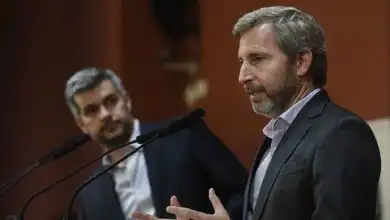 Rogelio Frigerio y Marcos Peña Crisis cambiaria