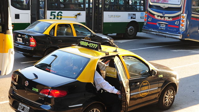 Taxis Aumento en enero de 2020