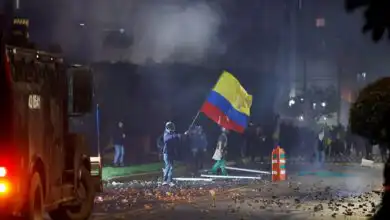 marcha en Colombia