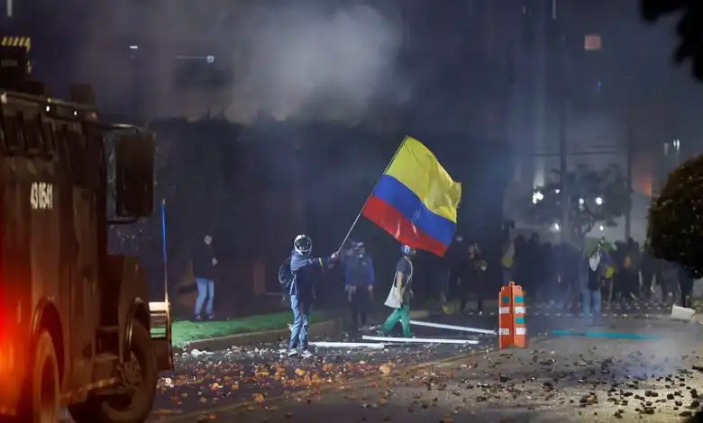 marcha en Colombia
